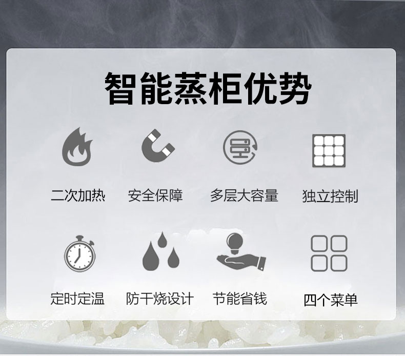 DB多宝视讯高温蒸柜优势