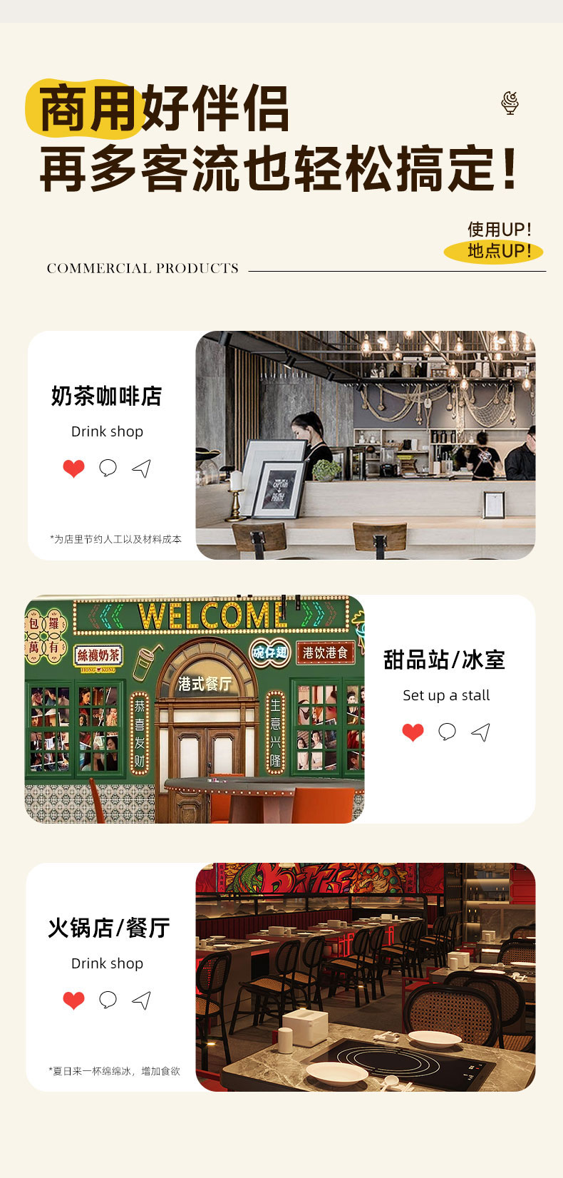 DB多宝视讯雪花冰机应用场景 DB多宝视讯雪花冰机应用场景